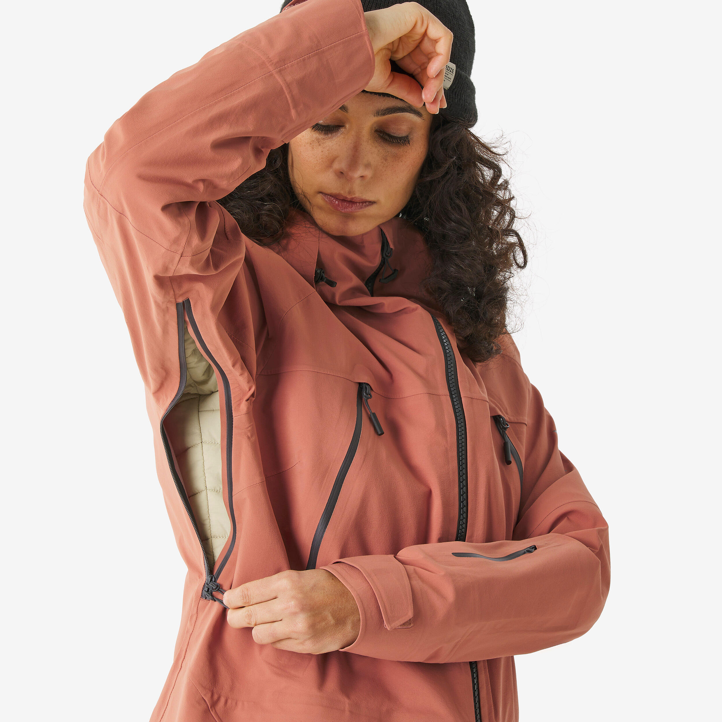 Manteau de ski hors-piste imperméable femme, FR 900 - SIMOND