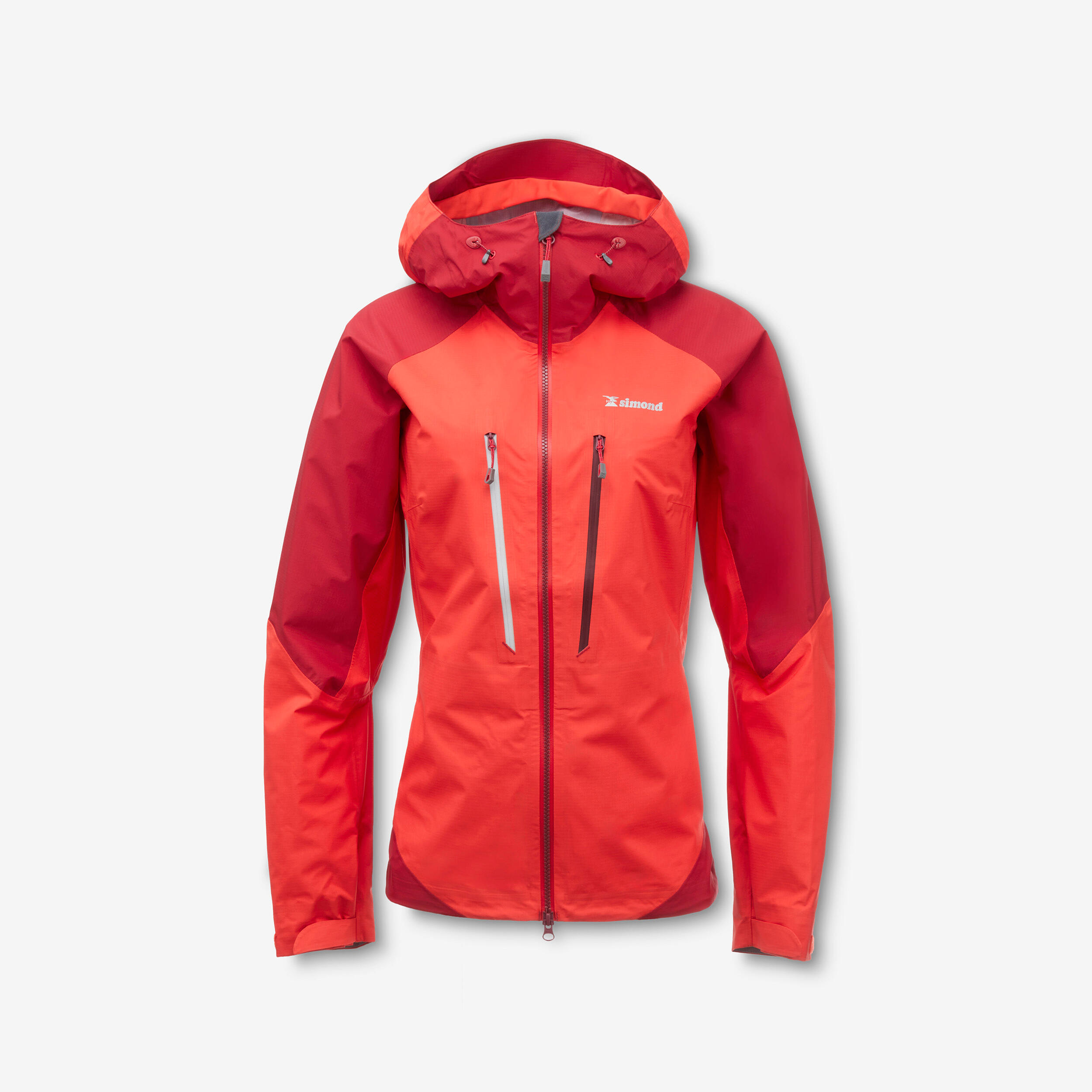 Women’s Waterproof Climbing Jacket - Alpinism Red - SIMOND