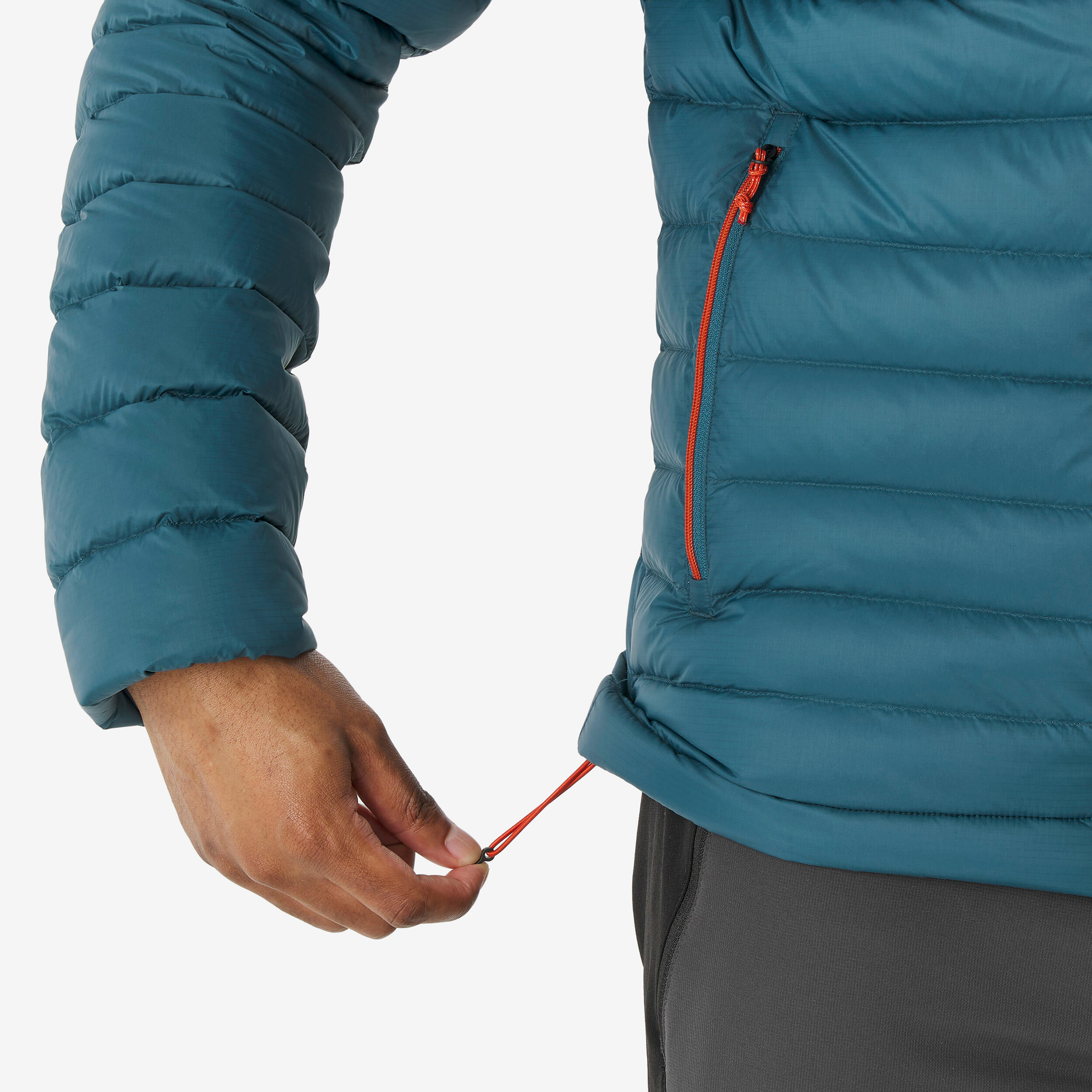 Manteau d'hiver en duvet avec capuchon  homme – MT 500 - FORCLAZ