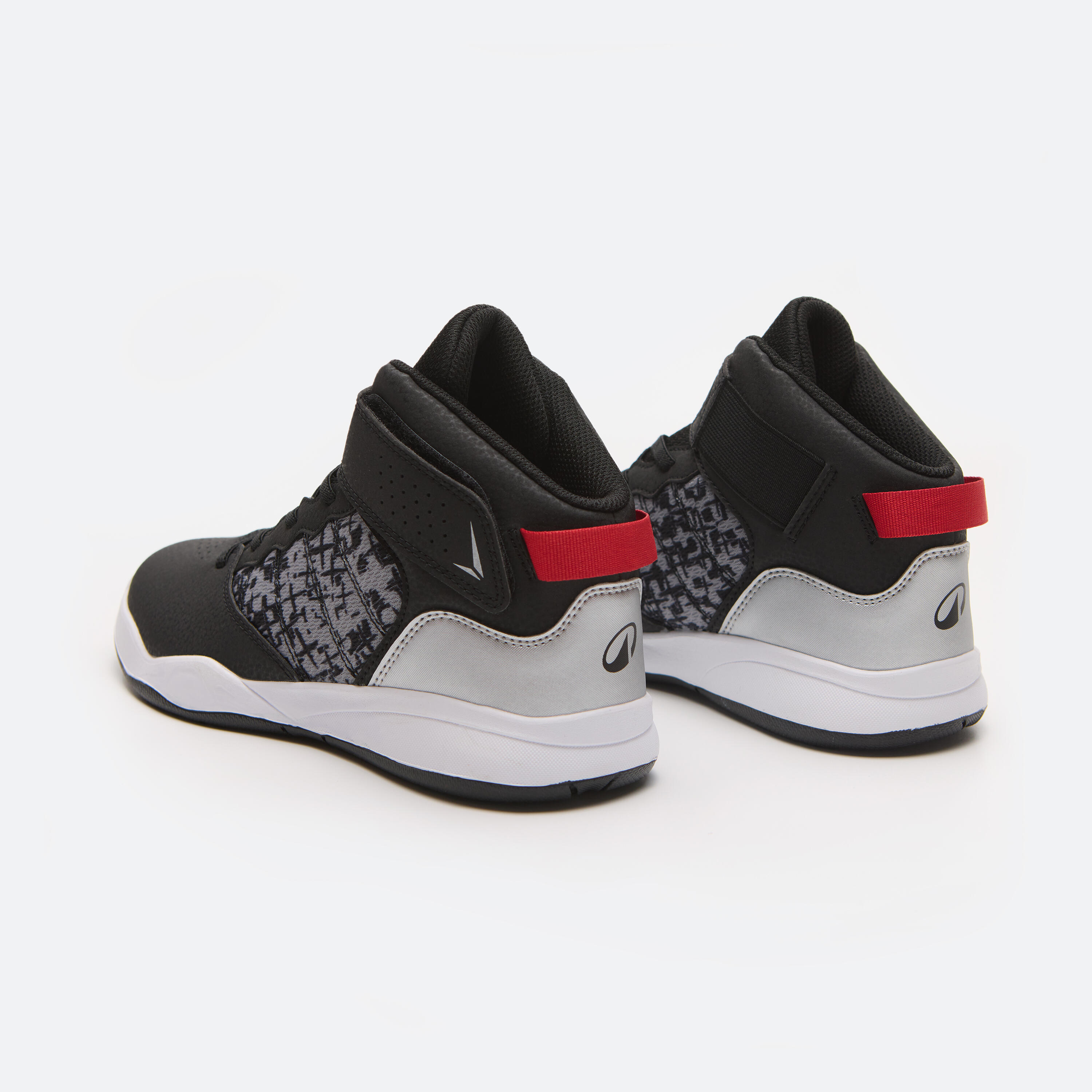 Chaussures de basketball enfant – SE 100 noir 3/12
