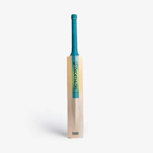Kids Cricket English Willow Bat Size 6 EW550 - Turquoise