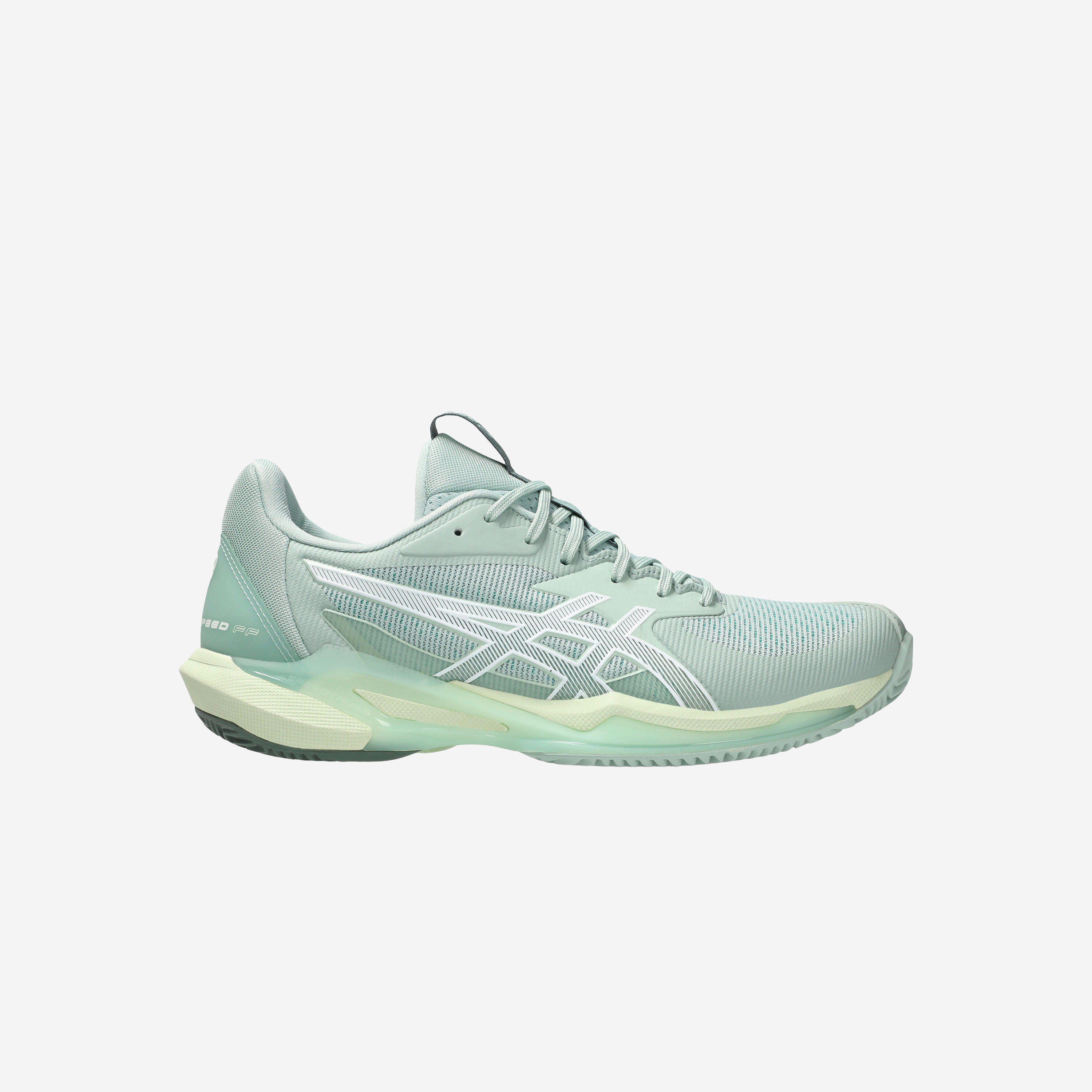 Calçado de ténis terra batida Asics Gel Solution Speed FF 3 Mulher - Verde claro 8/8