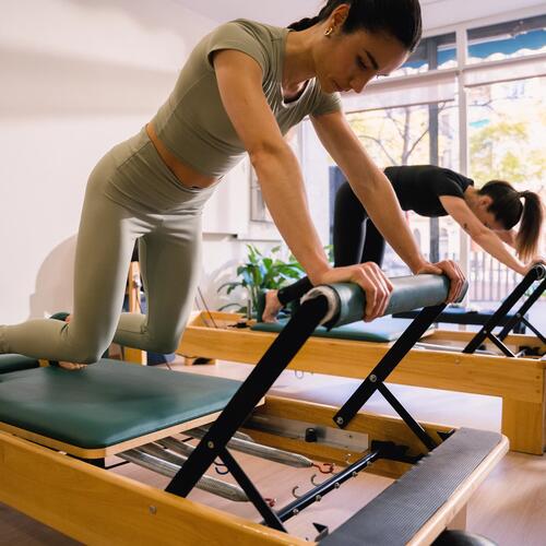 Legging de yoga et Pilates extensible et doux, Breathe vert