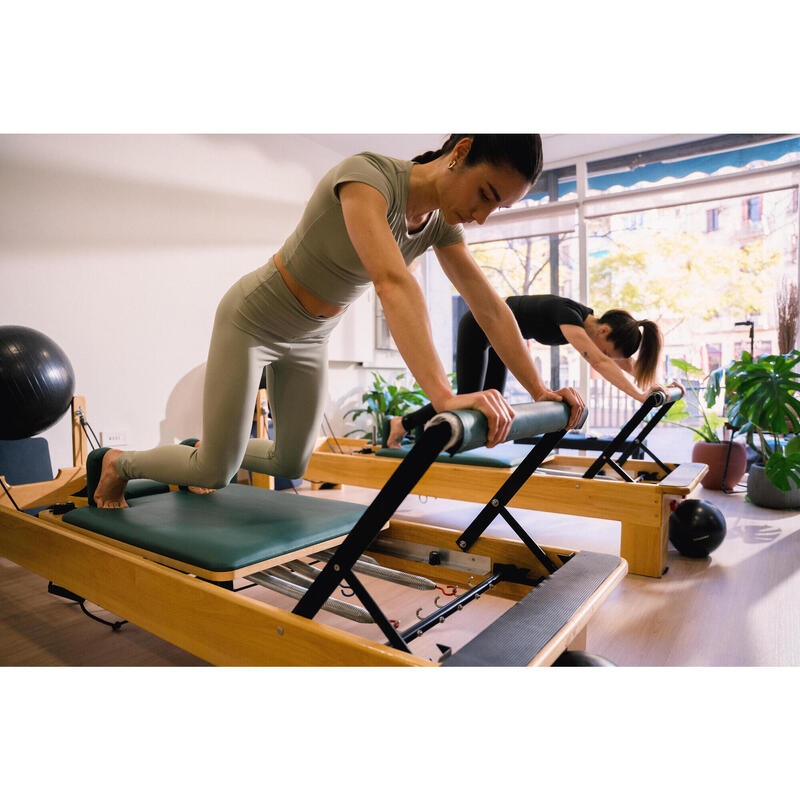 Colanți moi și elastici pentru yoga și Pilates Breathe Maro