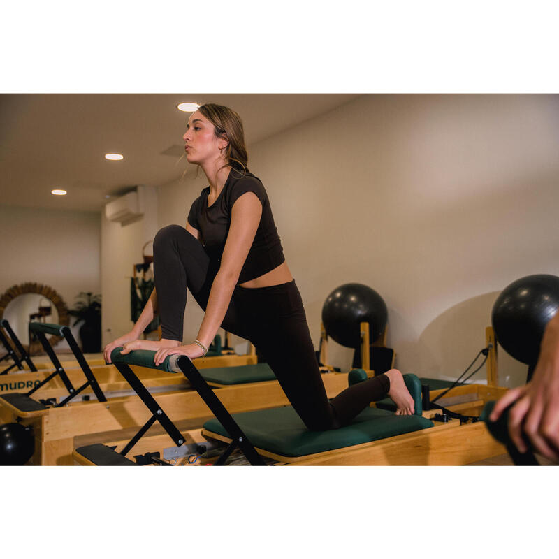 Legíny na jógu a pilates „Breathe“ second skin