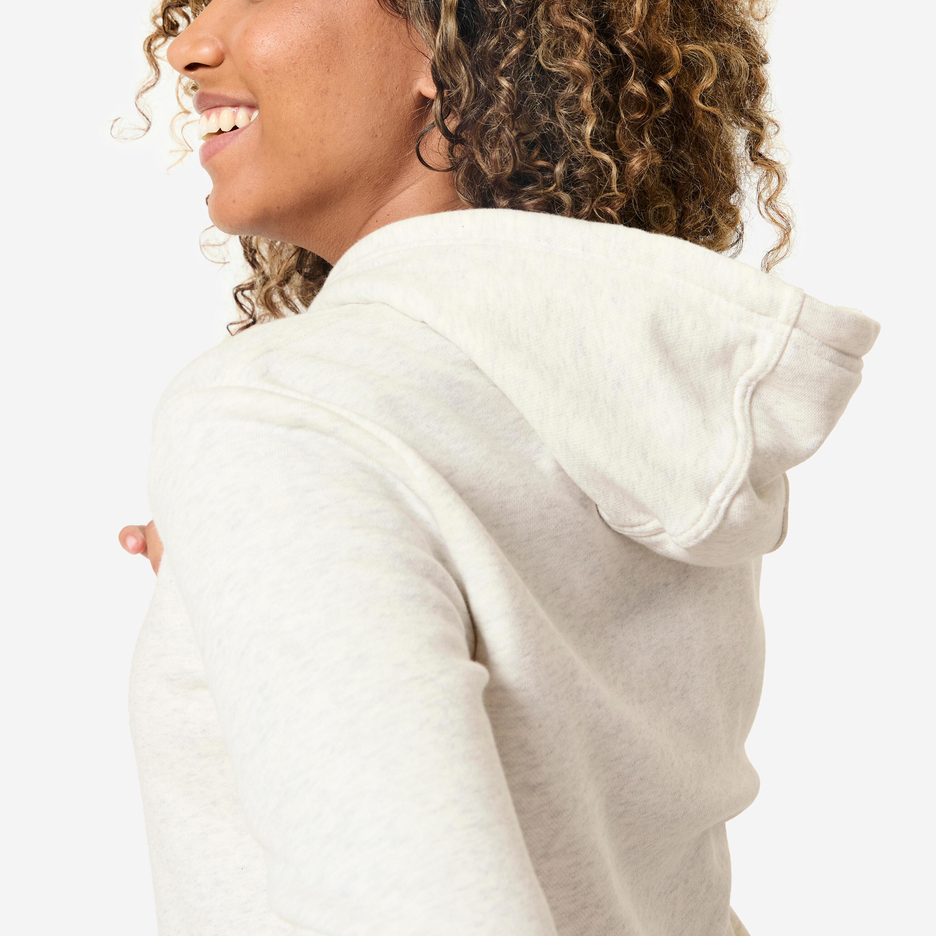 Chandail de sport à capuchon femme – Essentials 500  4/8