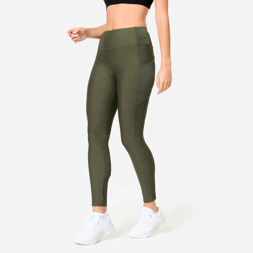 Legging De Sport Femme Taille Haute Avec Poches - Yoga Pilates Fitness Gym Pantalon Confortable
