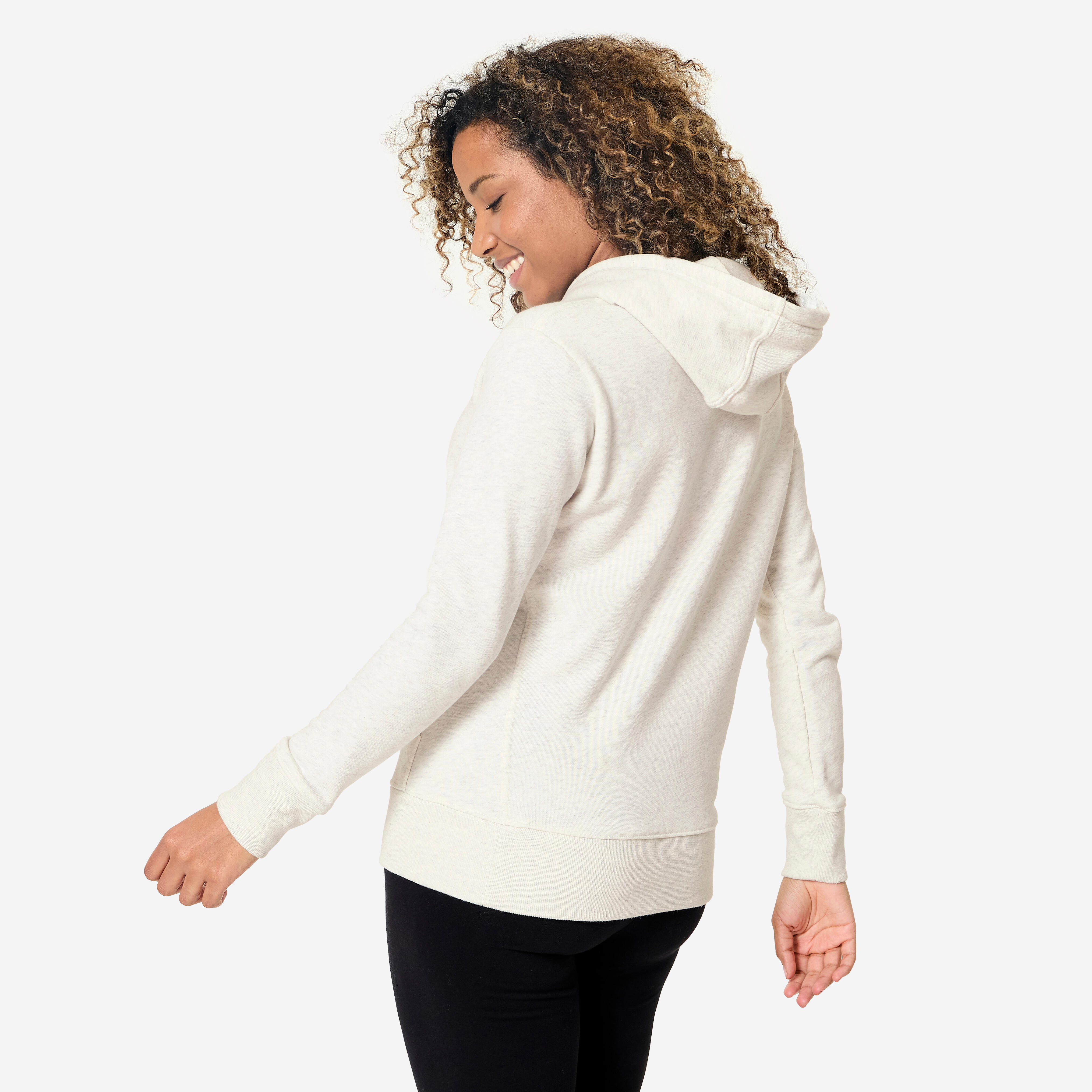 Chandail de sport à capuchon femme – Essentials 500  - DOMYOS