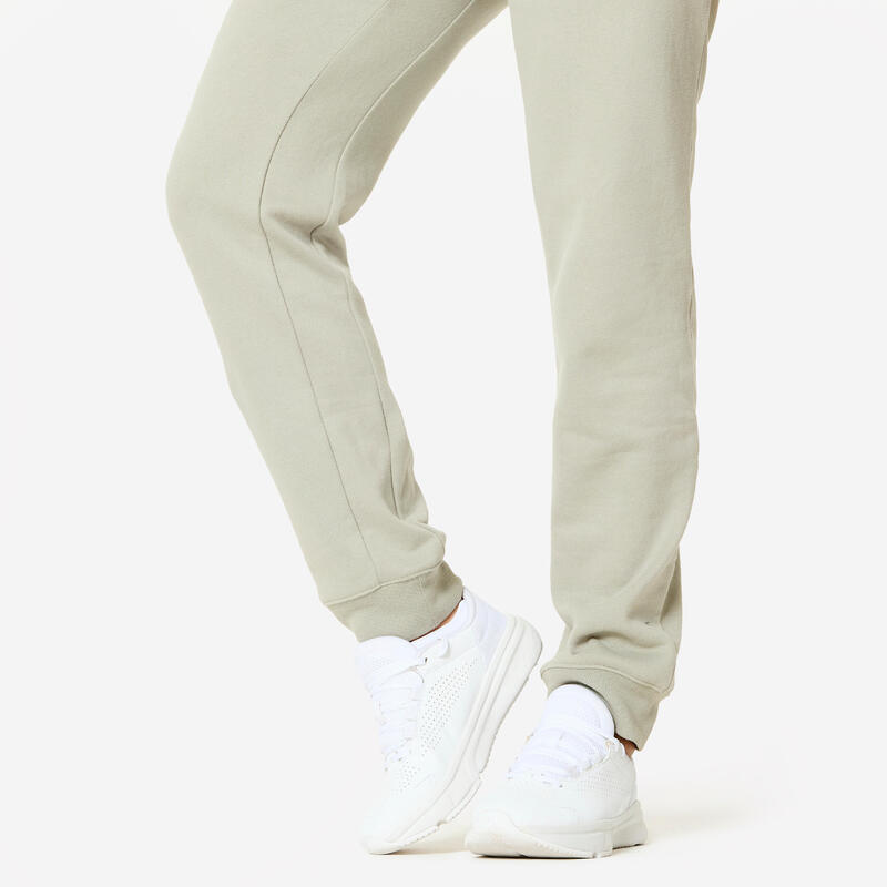 Pantalon de trening slim Verde Damă