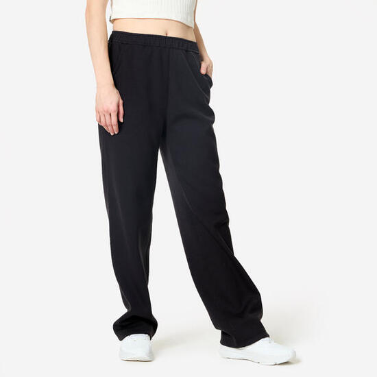 Pantaloni tuta donna regular fit con tasche