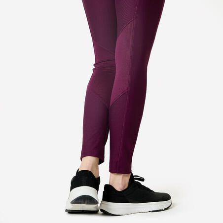 Легінси жіночі для фітнесу темно-фіолетові