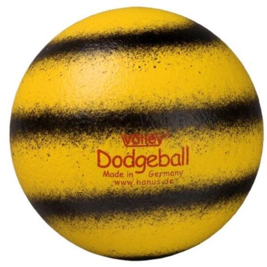 Volley® Dodgeball gelb schwarz