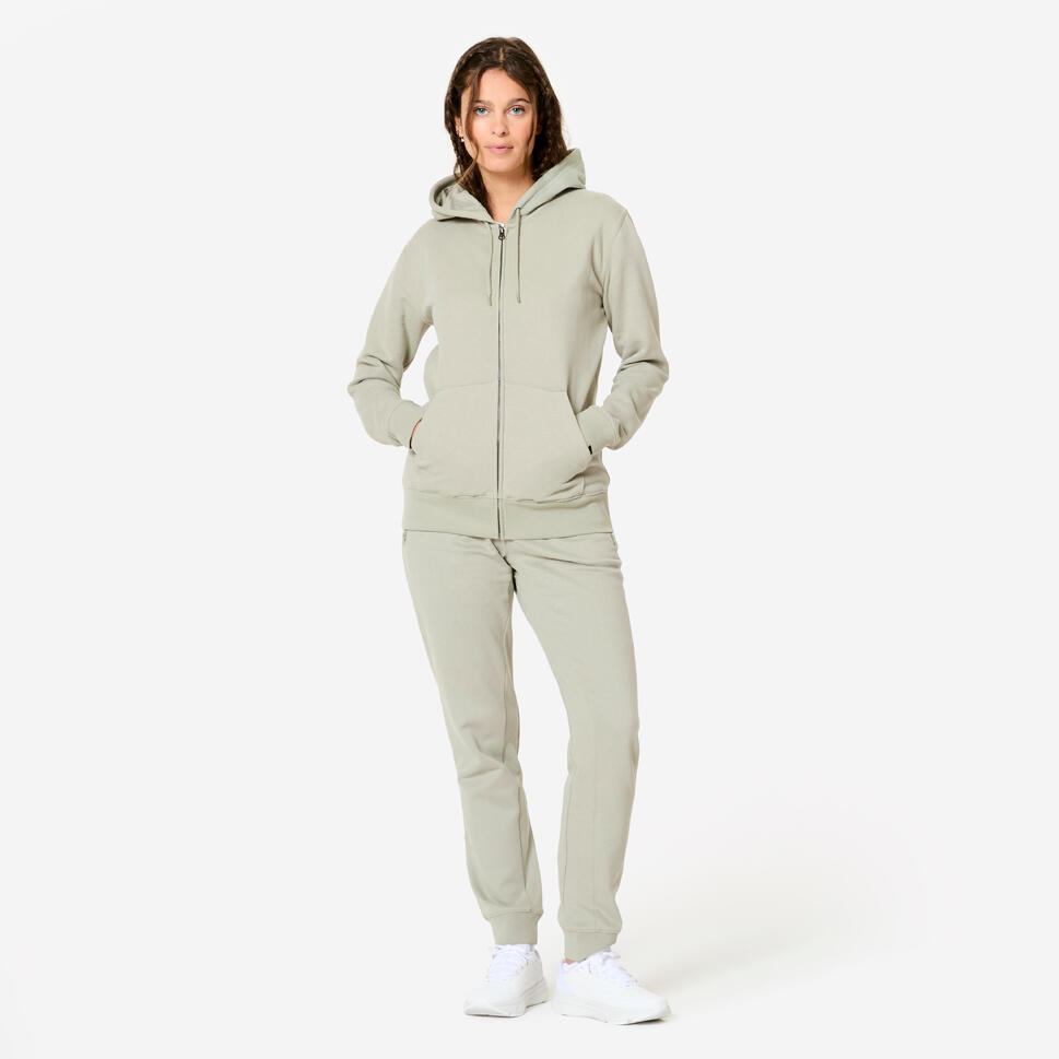 Bluza na zamek damska Domyos Gym & Pilates