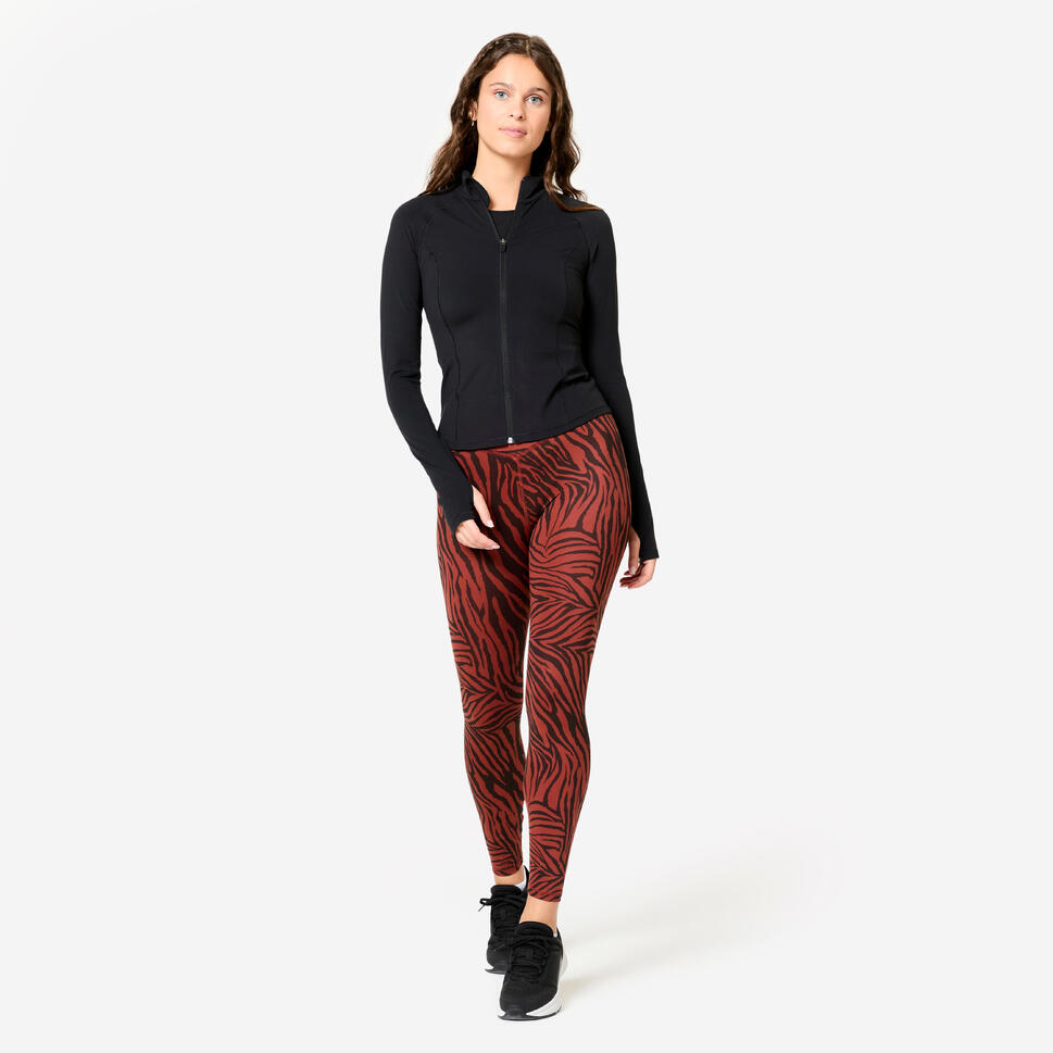 Legginsy fitness damskie Domyos