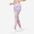Legging taille haute fitness cardio femme imprimé