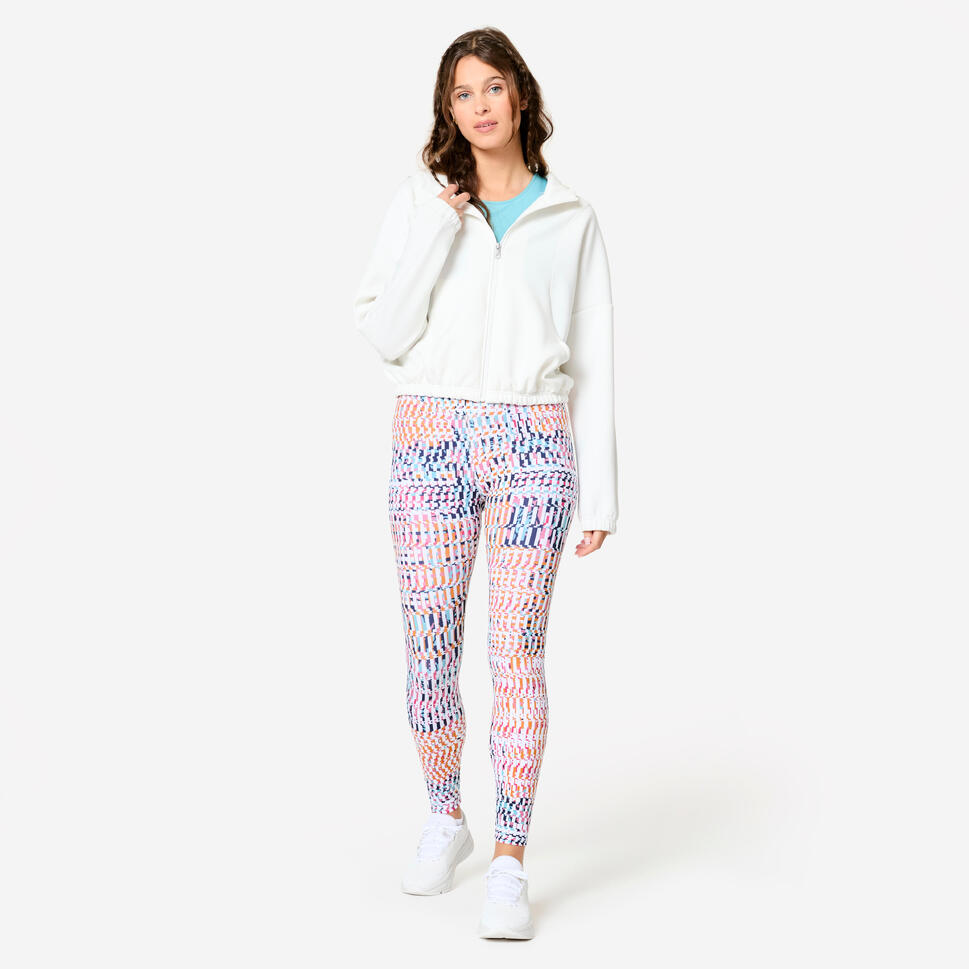 Bluza z kapturem damska Domyos fitness