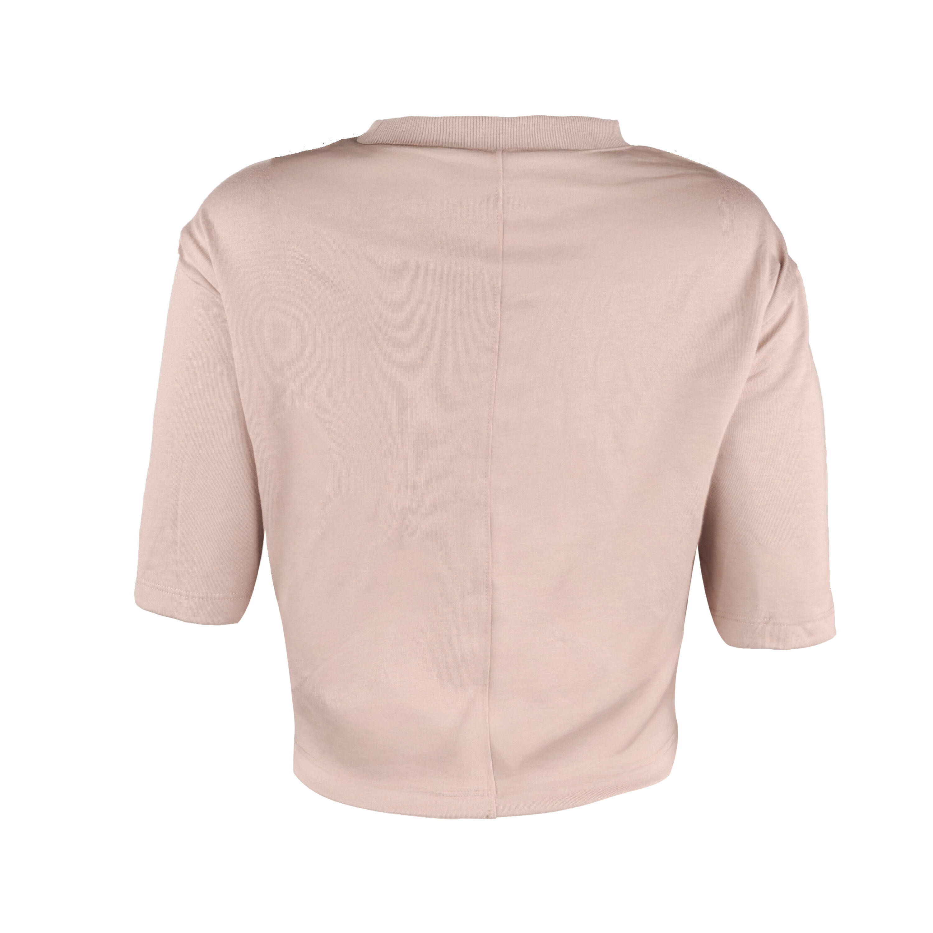 Women's Cropped T-Shirt - Brown -  3