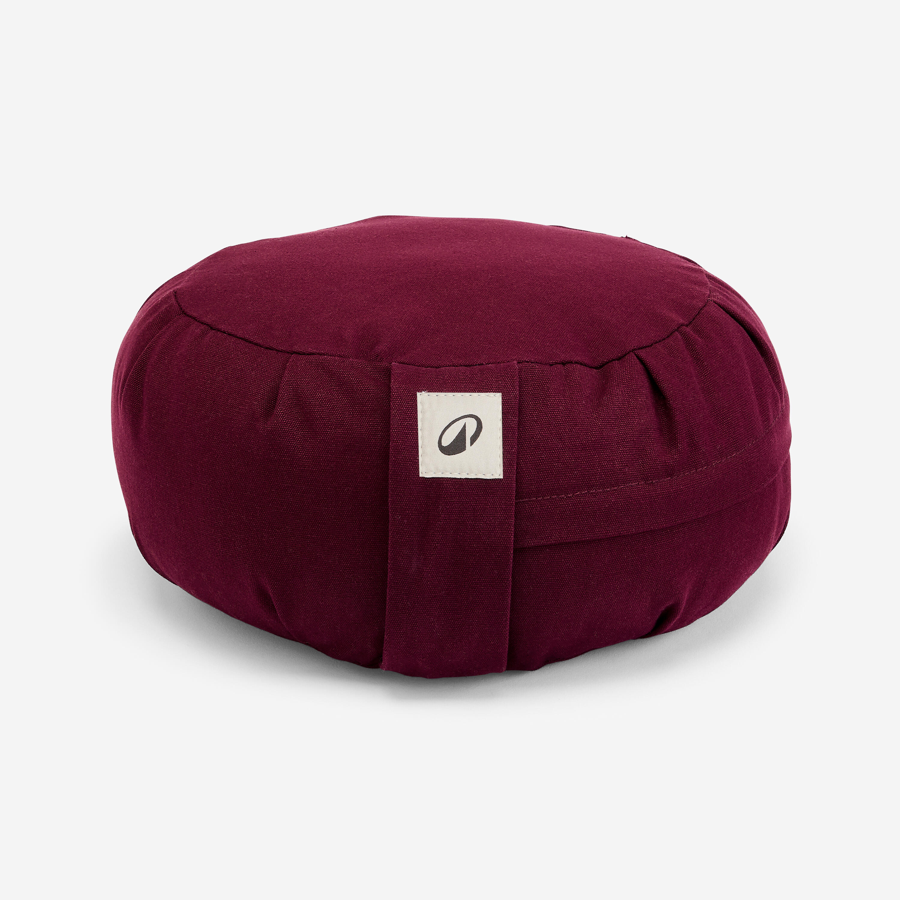 domyos Yoga & Meditation Round Zafu Cushion - Burgundy-picture-21