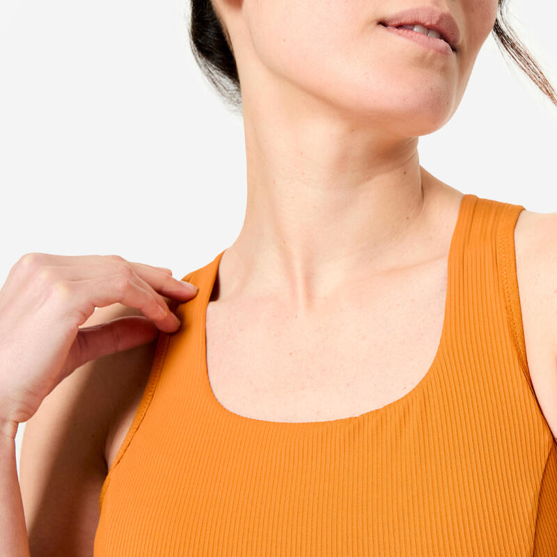 Stanik sportowy Decathlon crop top