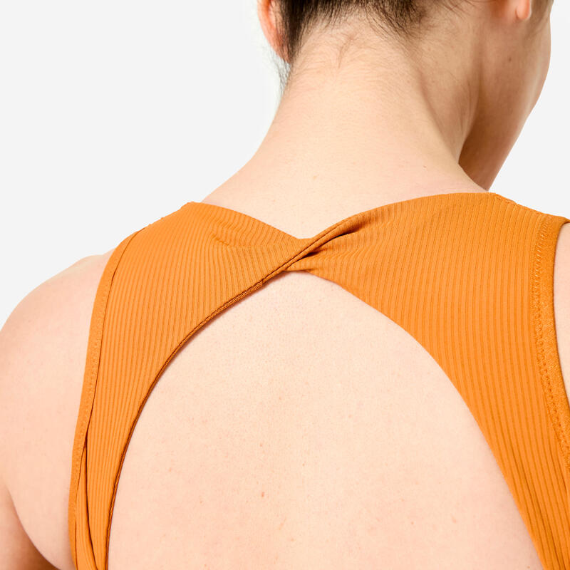 Stanik sportowy Decathlon crop top