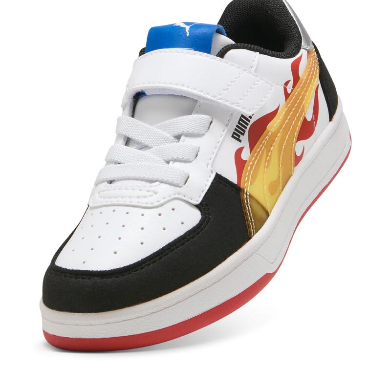 Încălțăminte Puma Caven 2.0 Hot Wheels Alb Negru Copii