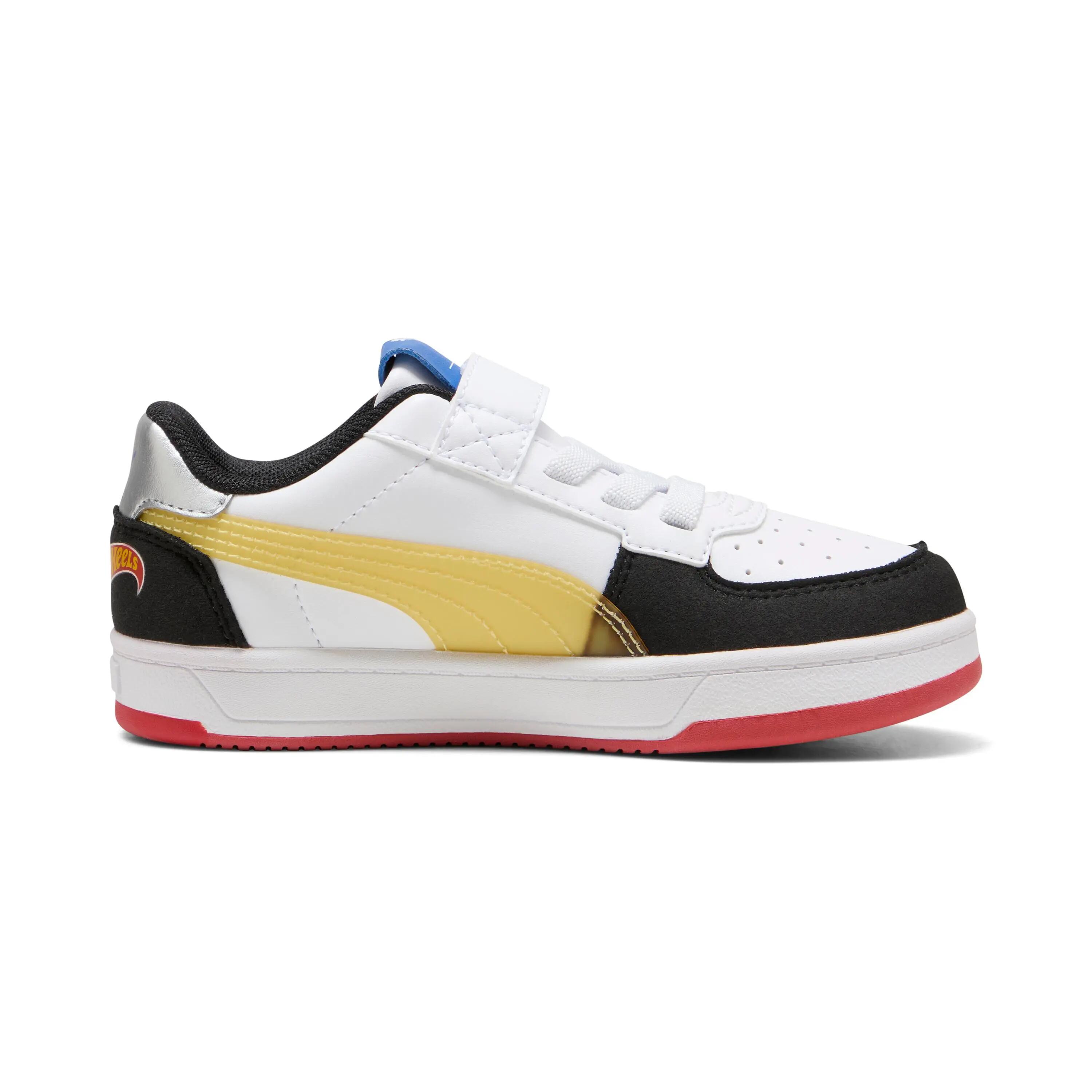 Încălțăminte Puma Caven 2.0 Hot Wheels Alb Negru Copii 5/6