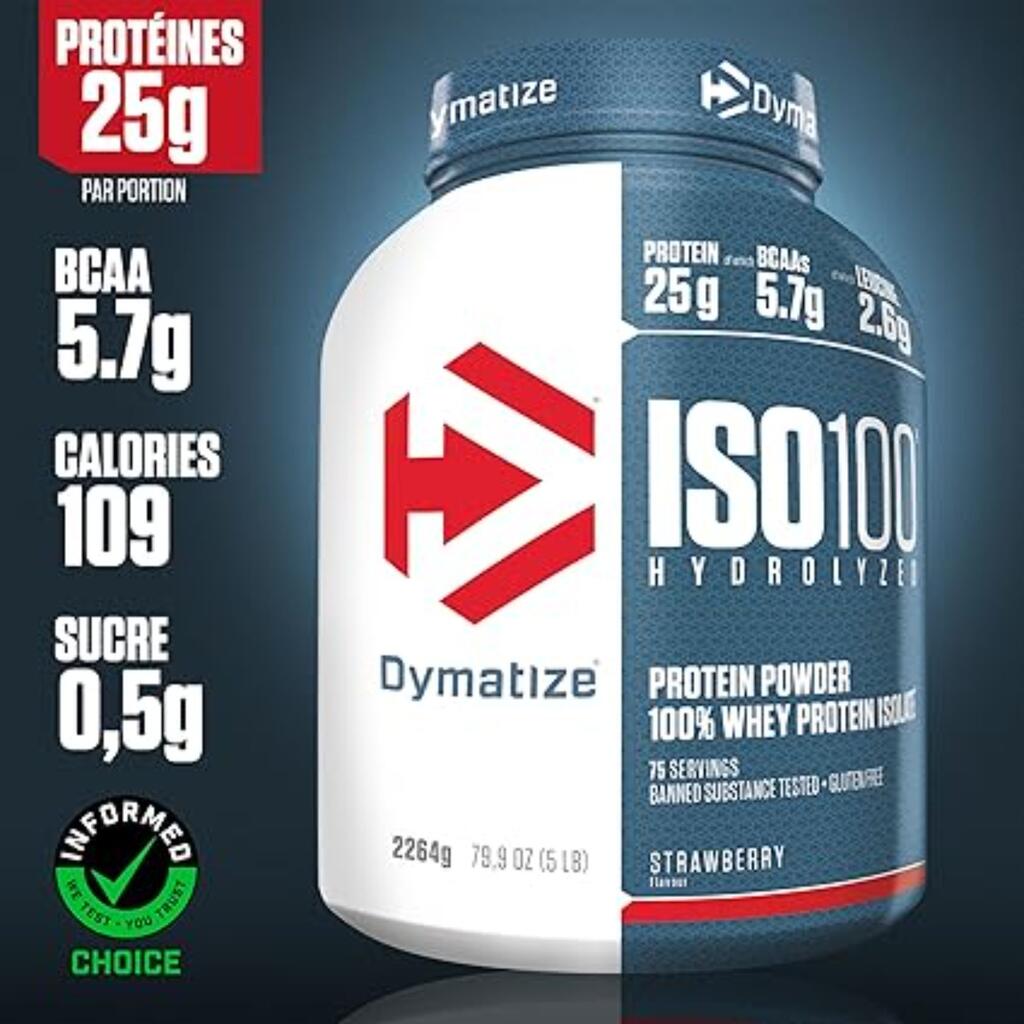 ISO 100 5lb Hydrolz Strawberry