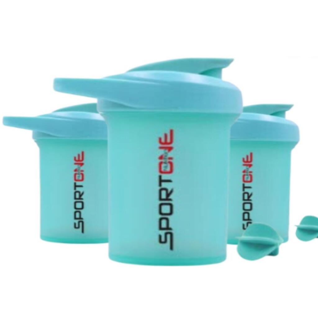 SHAKER SPORTONE 400ML BLEU