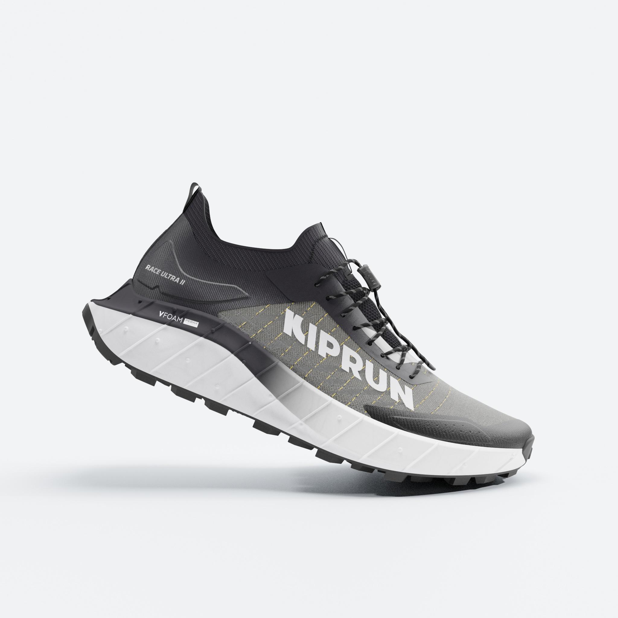 KIPRUN Trailová obuv Race Ultra 2 čierno-biela 40
