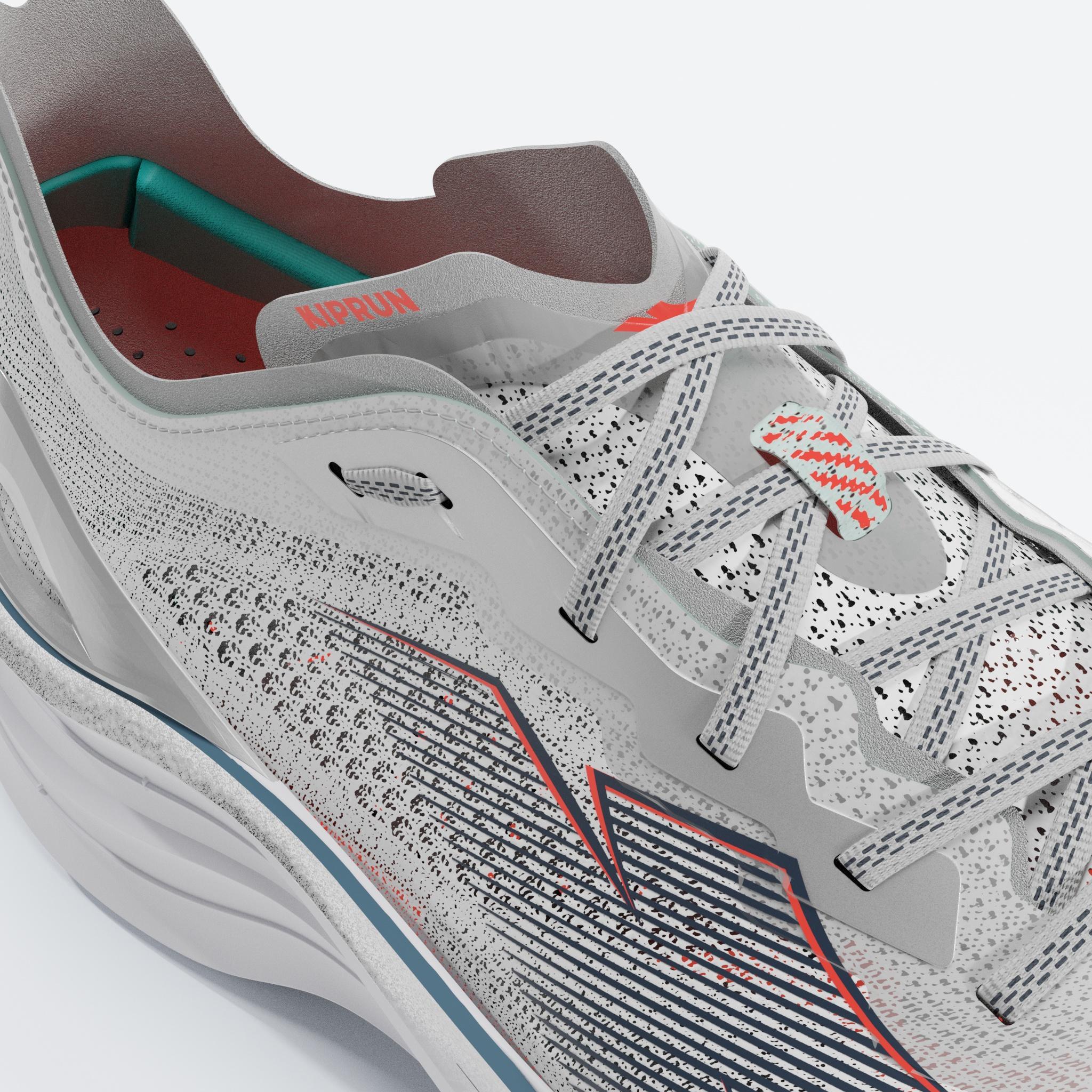 Zapatillas running Hombre - KIPRUN KD900.2 gris  6/7