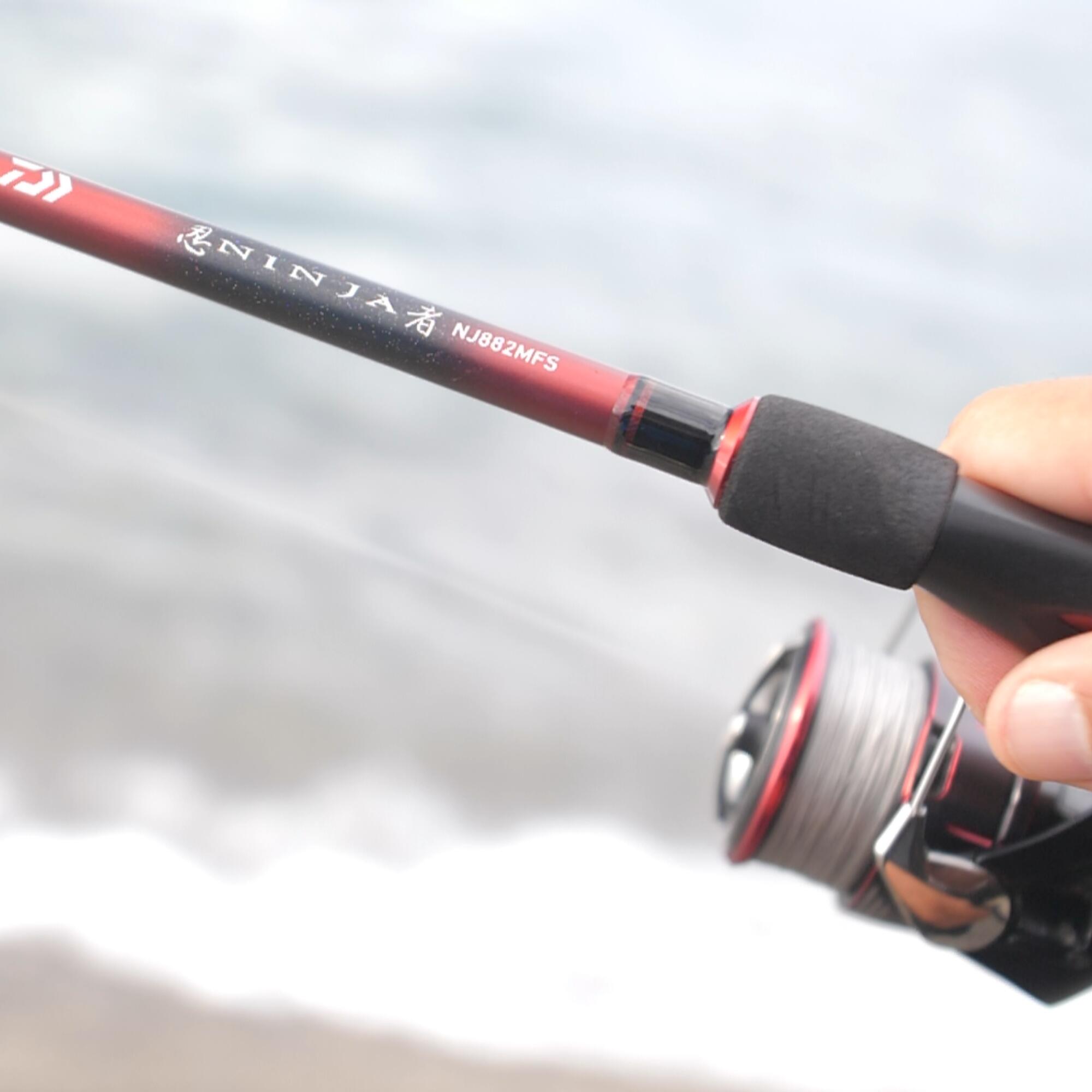 Canna pesca spinning Daiwa Ninja Spin 722MFS 2.18m 7 - 25 gr 7/8