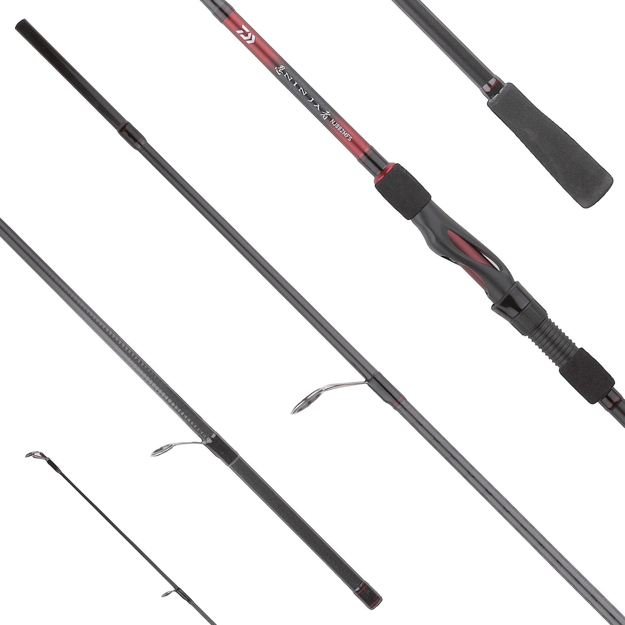 Canna pesca spinning Daiwa Ninja Spin 722MFS 2.18m 7 - 25 gr 2/8
