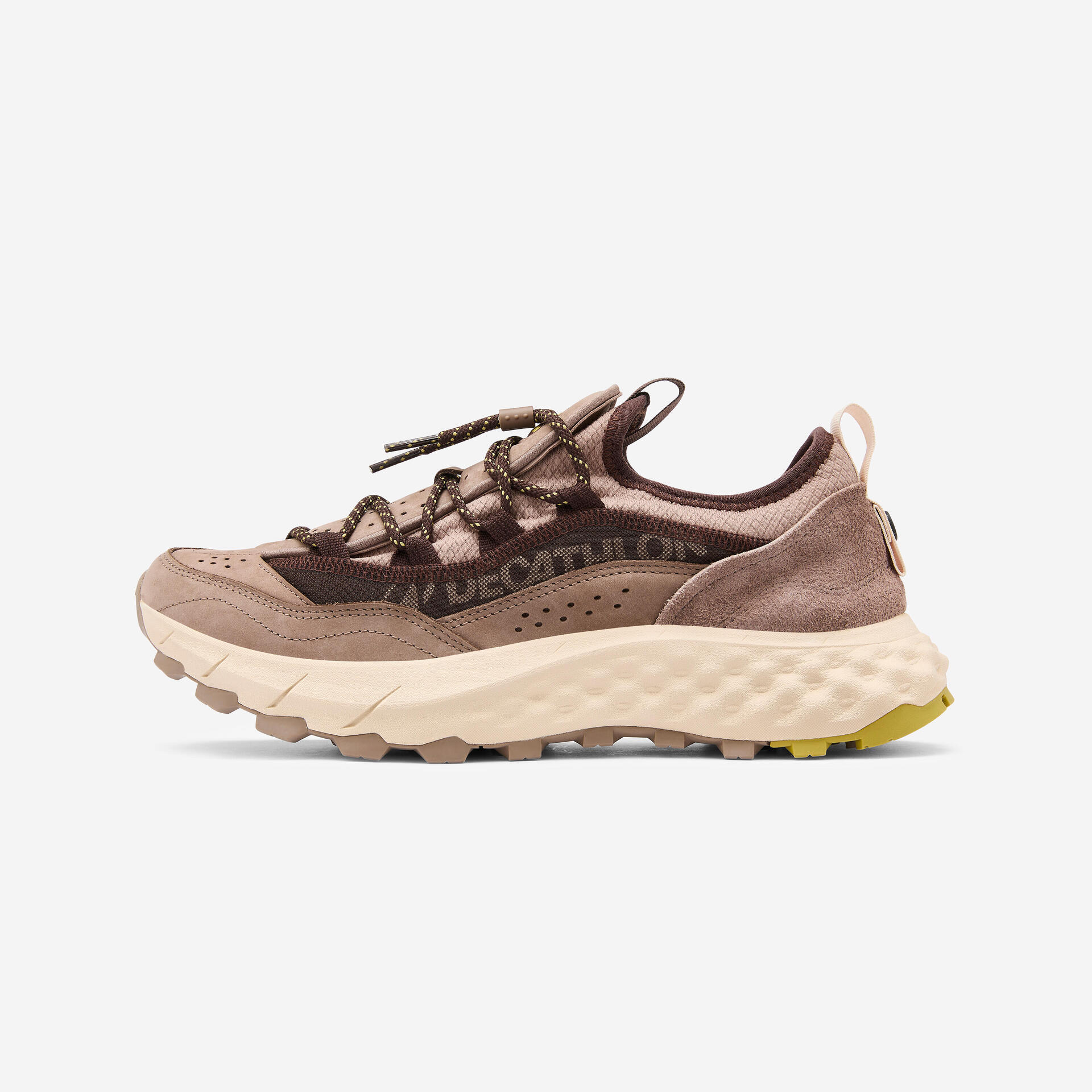 MTC X Lifetech Leather Trainers Brown