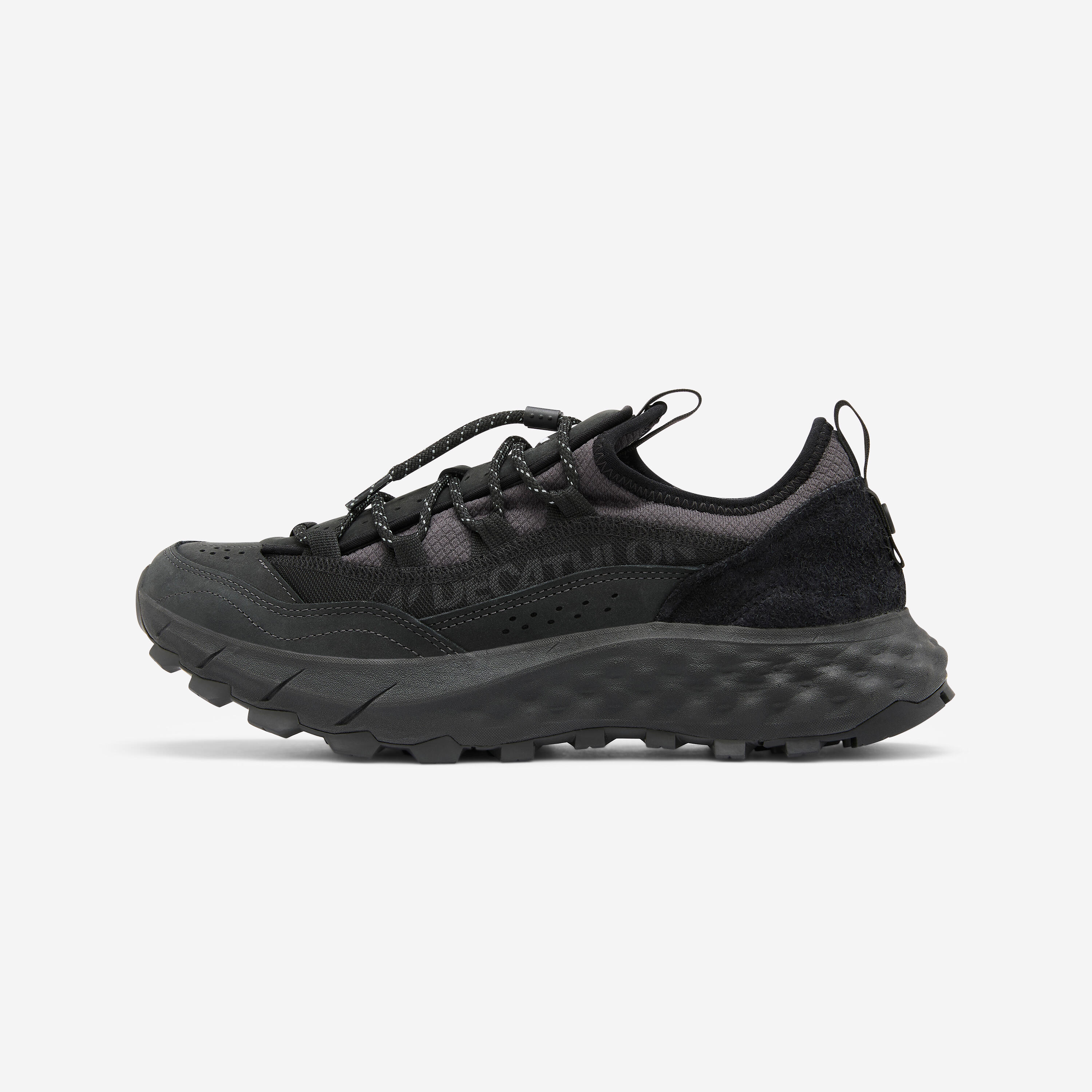 DECATHLON Fitnessschuhe Sneaker Leder - MTC-X schwarz