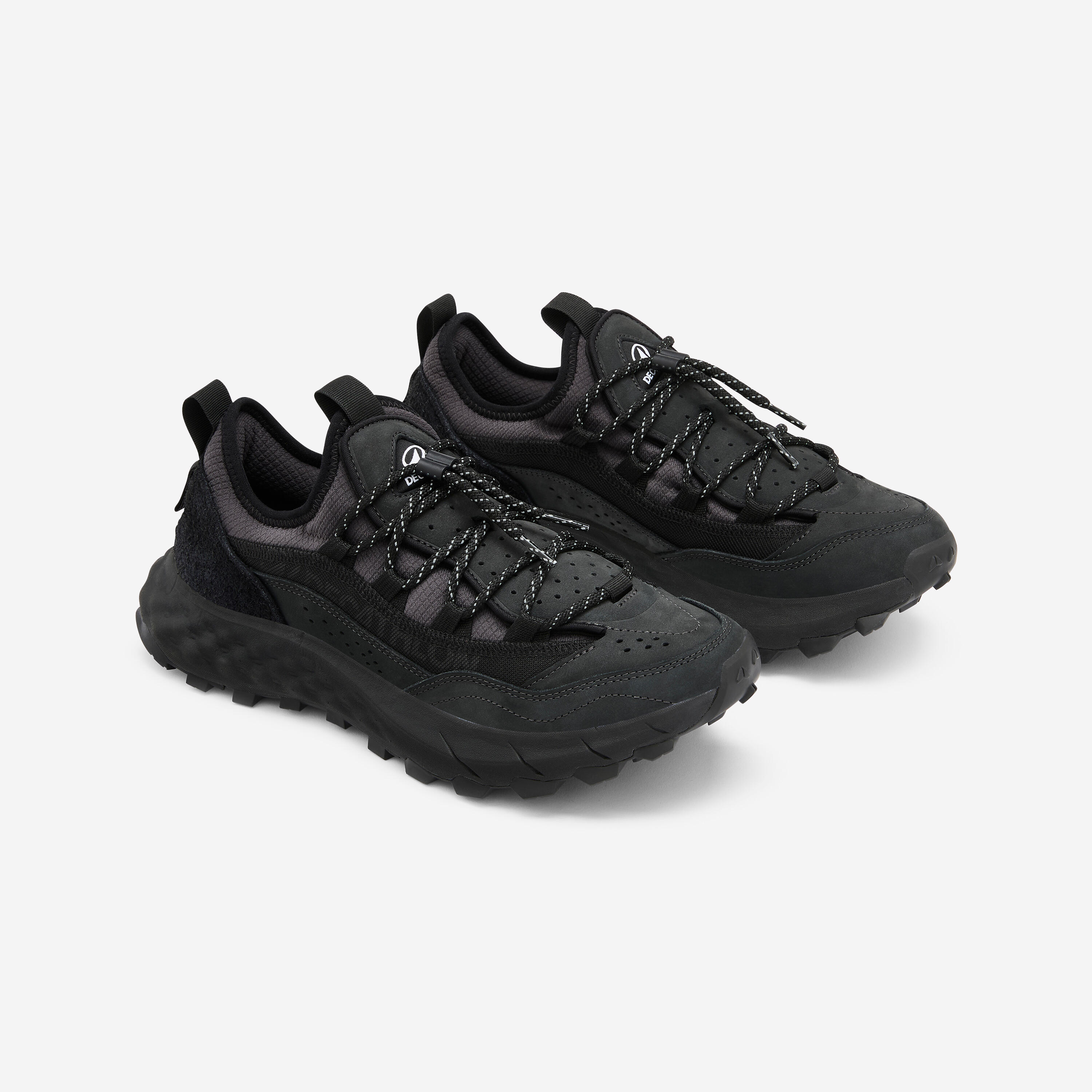 Sapatilhas em couro para homem MTC X, Lifetech, Preto 2/10