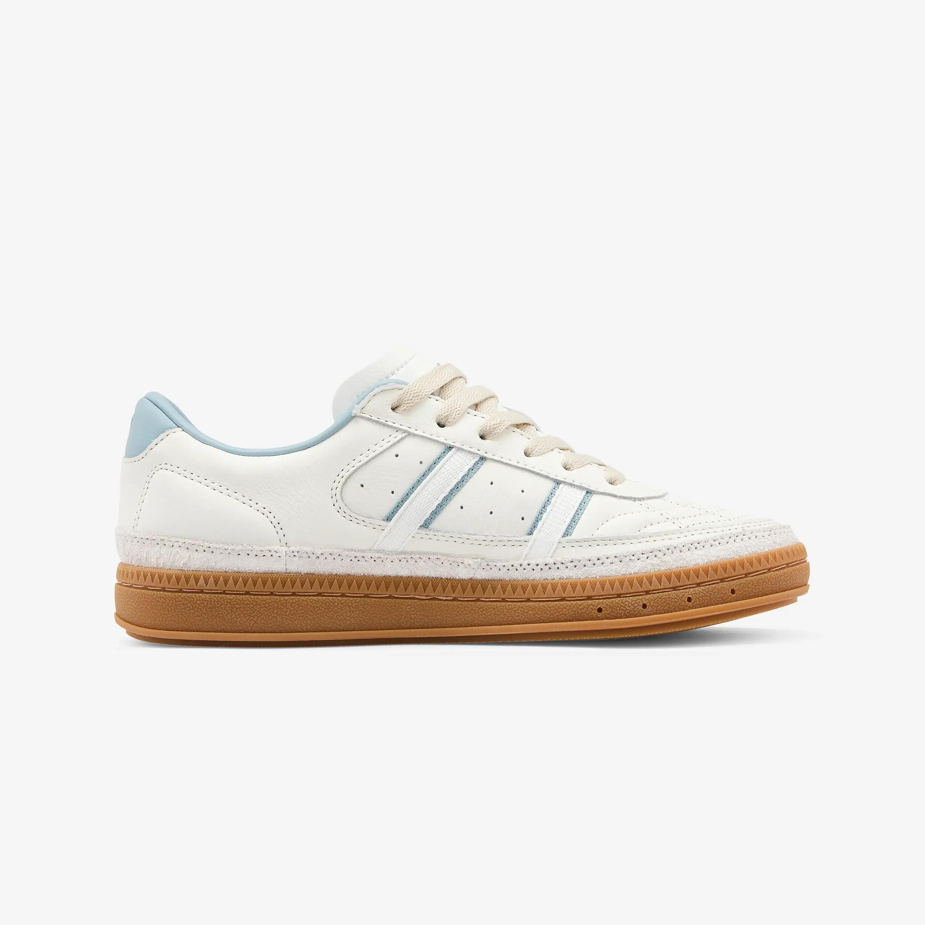 Tenis deportivos de piel blancos para mujer Player 80 16/35