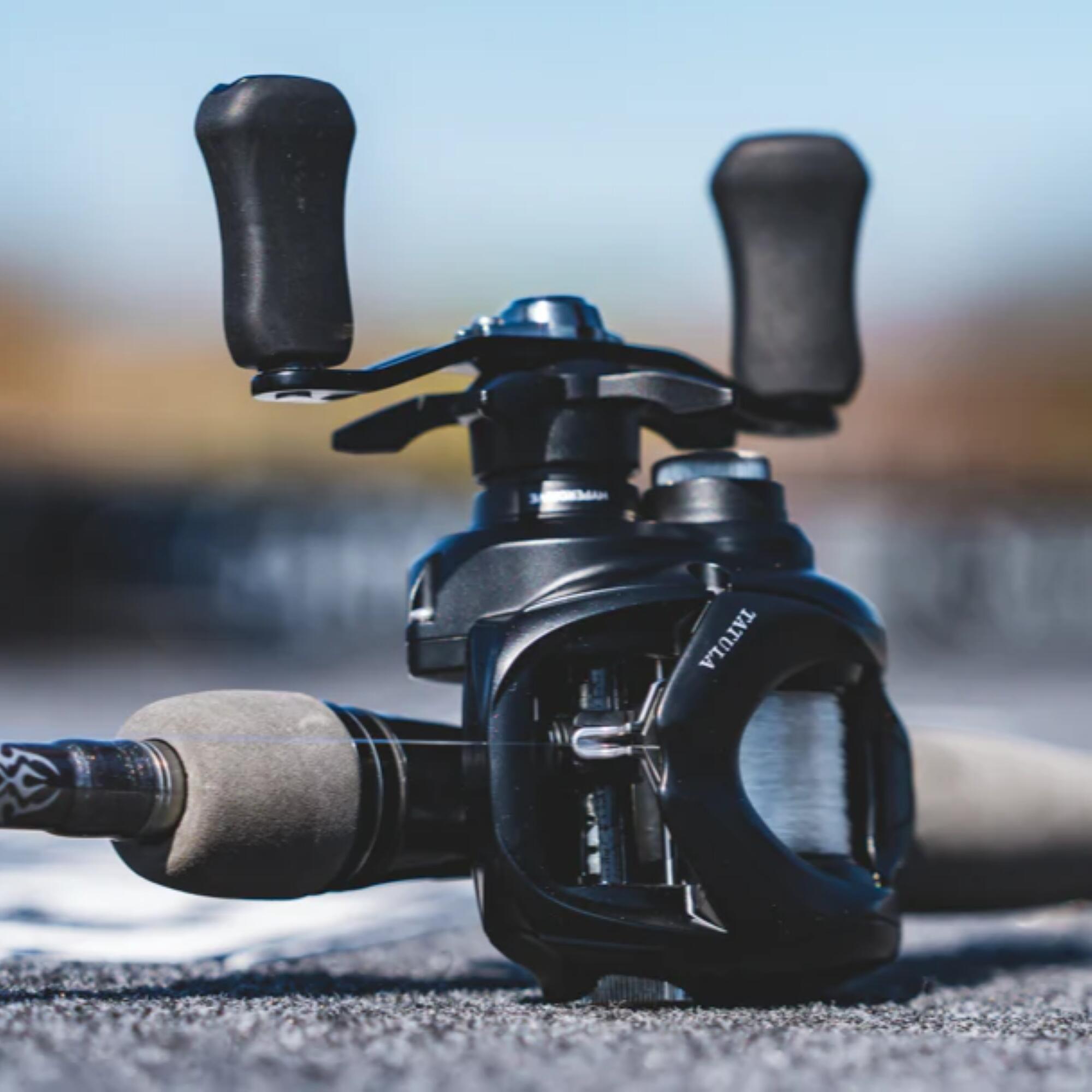 Mulinello casting pesca al black bass Daiwa Tatula TW100HL manovella sinistra 5/5