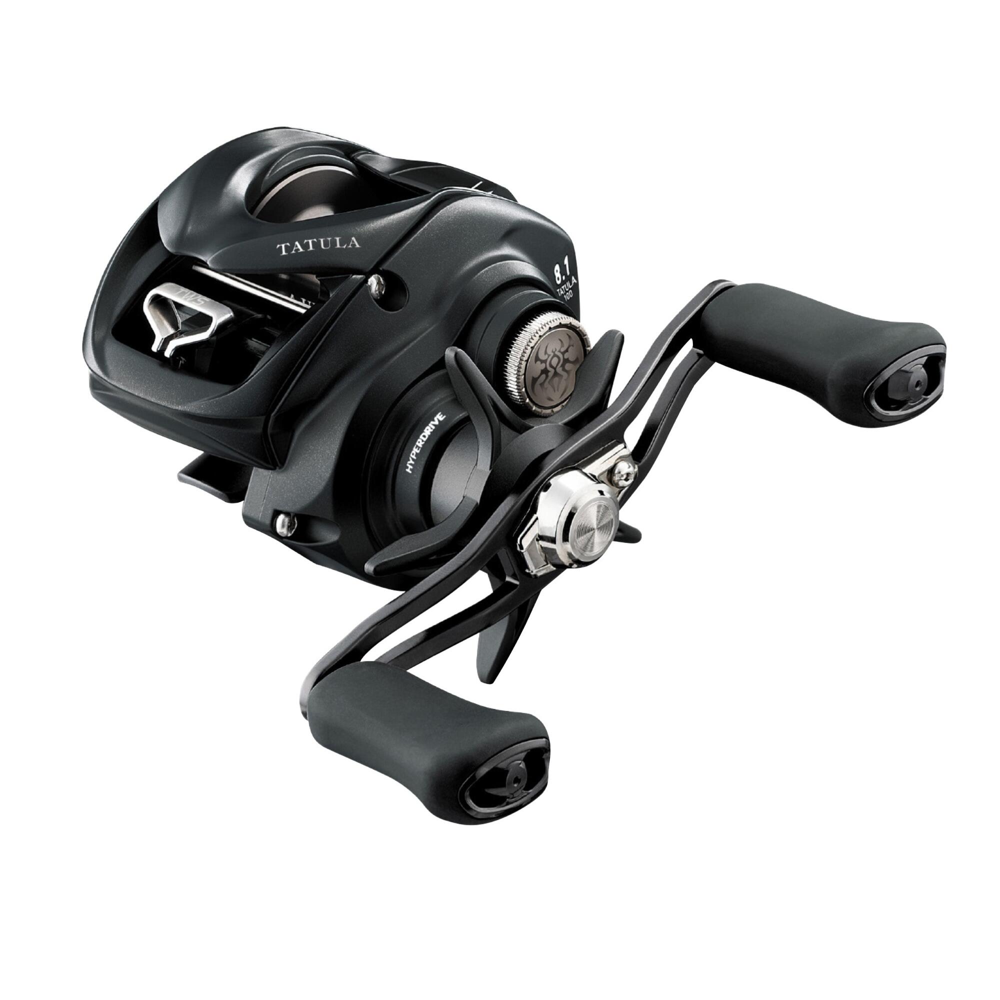 DAIWA Mulinello casting pesca al black bass Daiwa Tatula TW100HL manovella sinistra