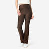 Women's Fitness Straight-Leg Leggings - Brown