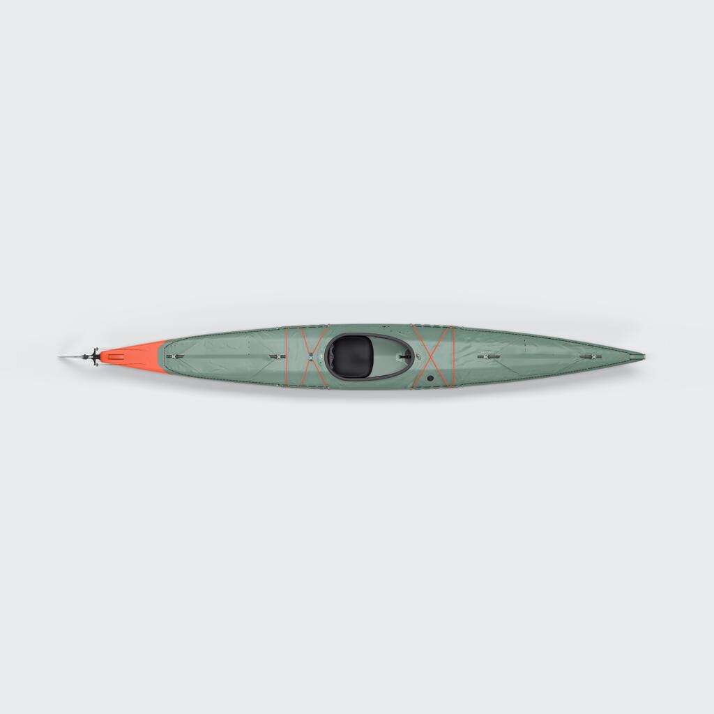 High-pressure 1P inflatable expedition reinforced Dropstitch kayak - X900