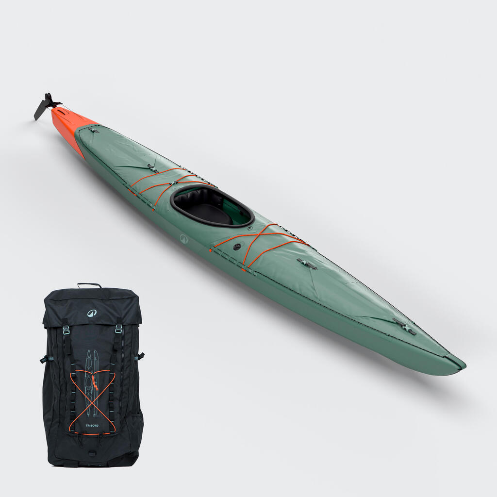 High-pressure 1P inflatable expedition reinforced Dropstitch kayak - X900