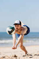 Beach Volleyball Replica Hybrid - Green/White