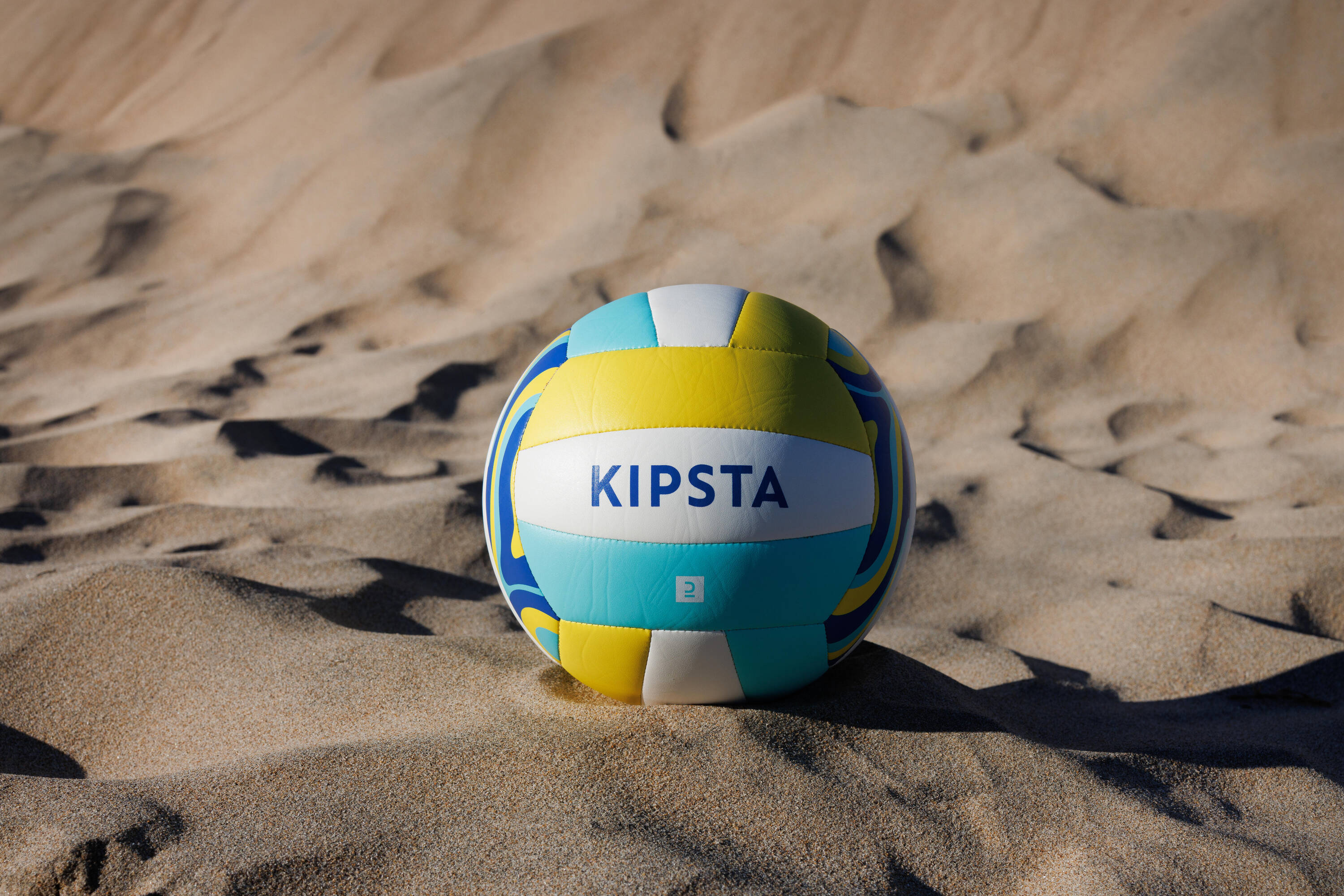 Beach Volleyball Size 5 BV100 Classic - Turquoise -  4