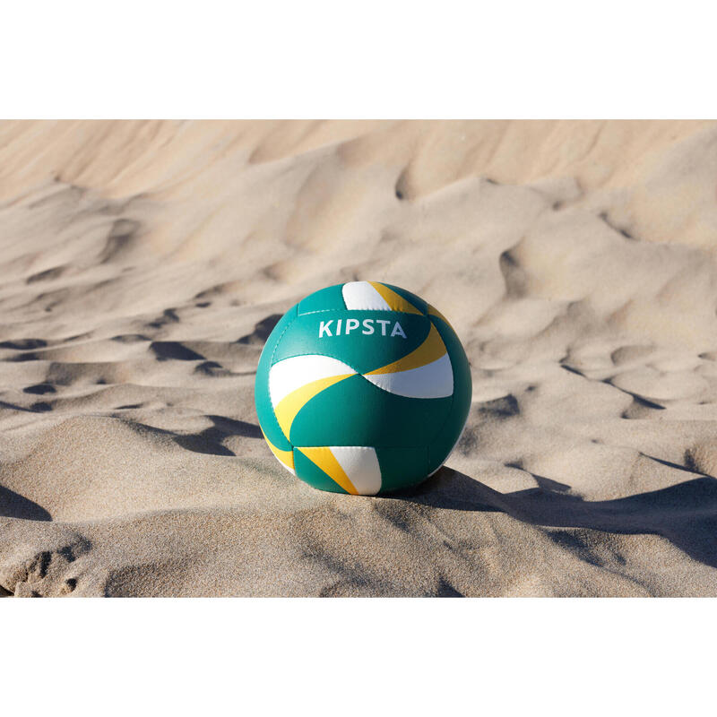 Ballon de beach volley BV900 vert et jaune