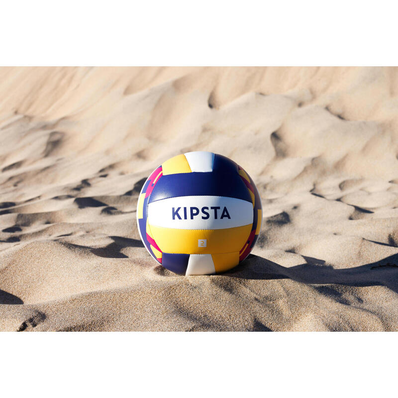 Ballon de beach volley - BV100 classic taille 5 - coloré