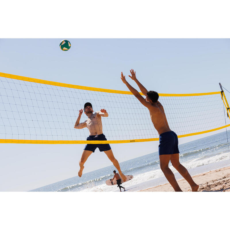 Conjunto de Voleibol de Praia - Dimensões oficiais - BV900 Amarelo