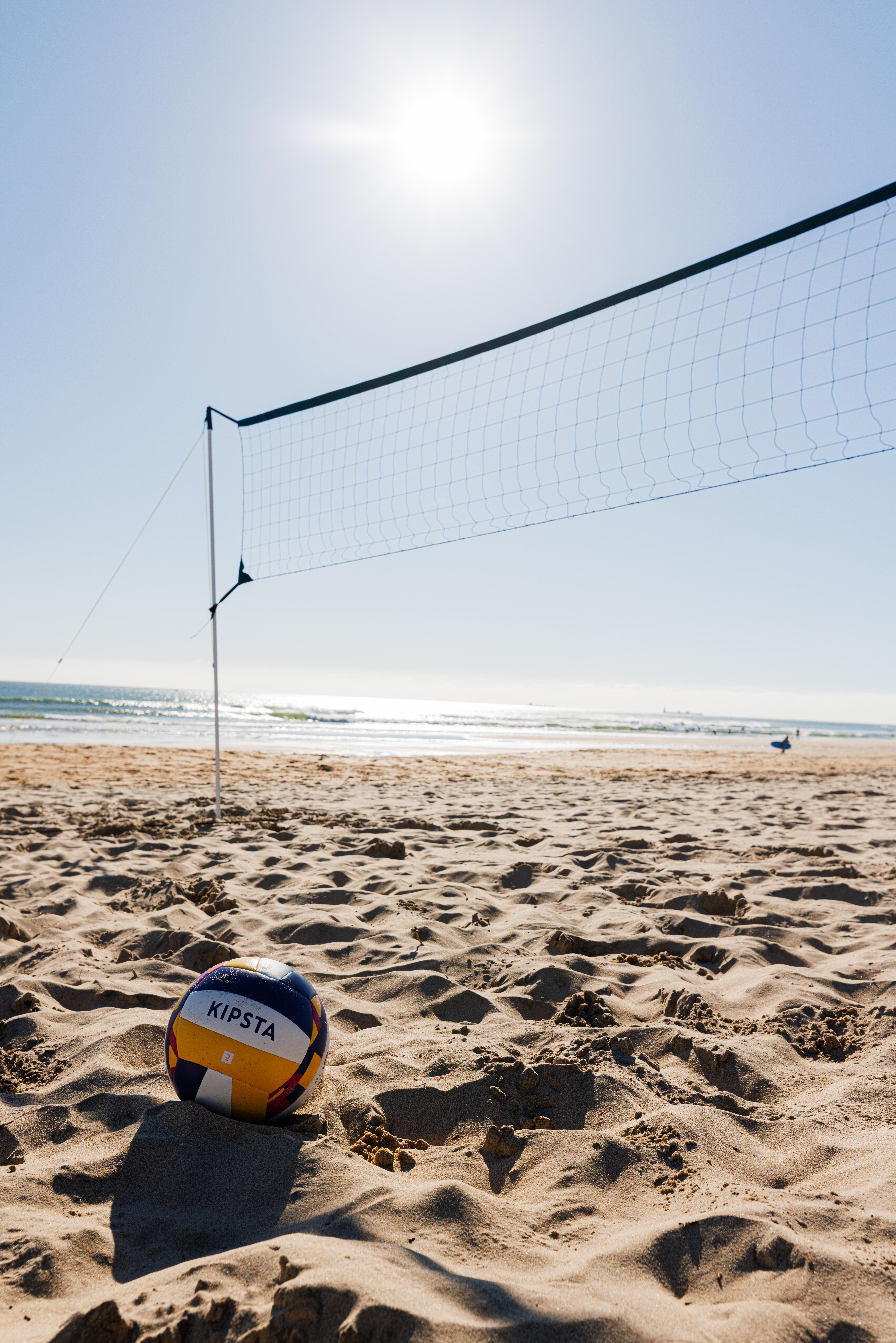 Beach Volleyball - Size 5 BV100 Classic Coloured - KIPSTA