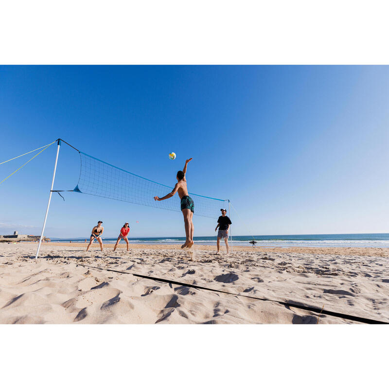 Rede e Postes Voleibol de Praia Lazer BV 500 (6 m) Azul (Conjunto)