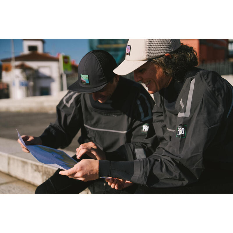 Geacă ușoară navigație Offshore Pro Series Gri carbon Bărbați