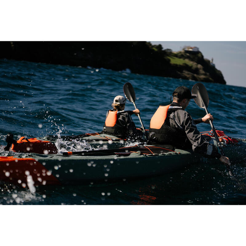 Kayak gonflable expédition 1place haute pression en dropstitch renforcé - X 900